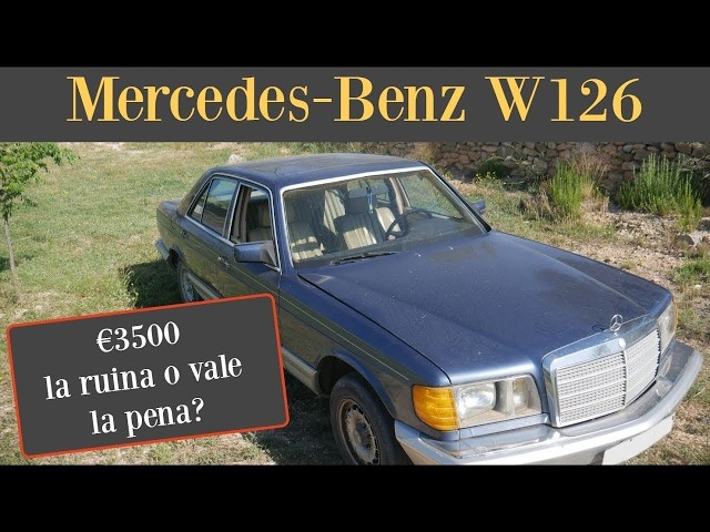 Mercedes-Benz W126 - Comprado a ciegas 3500 €, con problemas ¿merece la pena? 300 SD Clase S