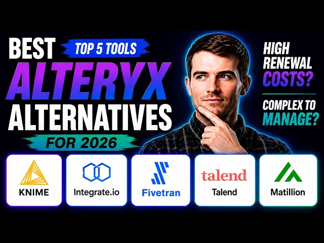 5 Best Alteryx Alternatives in 2026