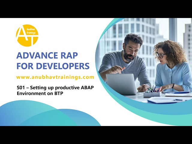 S01 Create productive ABAP enviornment on BTP | S01: Create a Productive ABAP Environment on SAP BTP