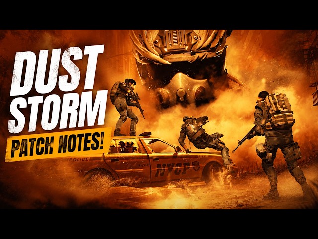 GCROCK Reacts to The Division 2 Dust Storm Event Patch Notes!