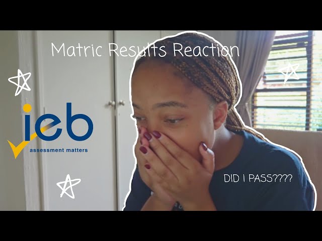 Matric Results Reaction! | Did I pass??!! | CLASS OF 2025