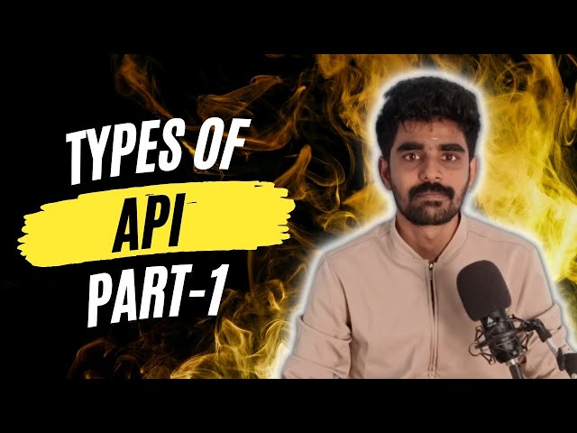 Types of API | Explained in Tamil #api #interview