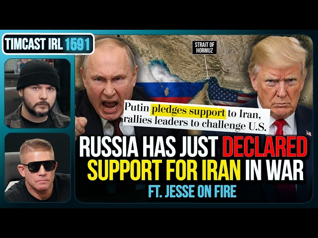 Russia Declares For Iran In WAR Against U.S. WW3 Fears Escalate | Timcast IRL