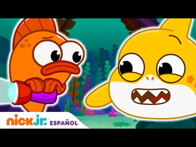 Baby Shark, el Gran Show | Persiguiendo a Big Fin | Nick Jr. en Español