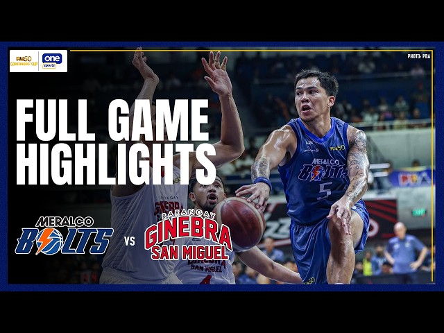 MERALCO vs BRGY. GINEBRA | FULL GAME HIGHLIGHTS | PBA SEASON 50 GOVERNORS' CUP | AUG 14, 2026