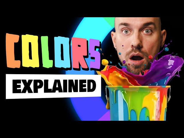 MASTER BASIC COLOR THEORY in under 10 min 🟥🟧🟨🟩🟦🟪