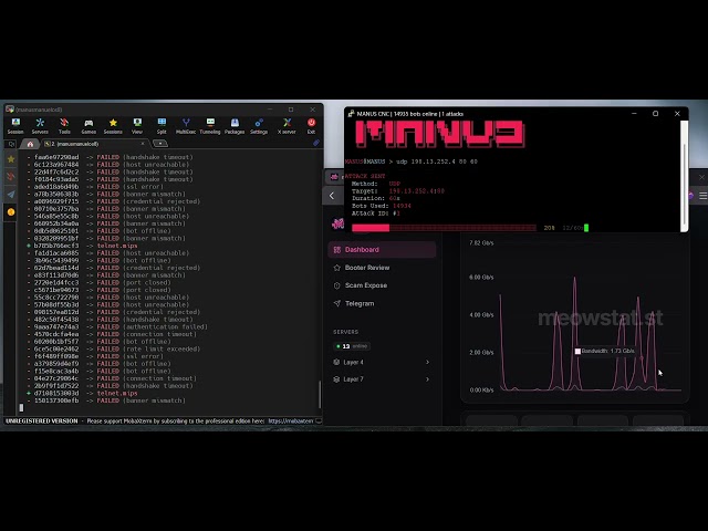 Manus - Best tutorial exploit for bots on Mirai down everything make the best network | API/C2