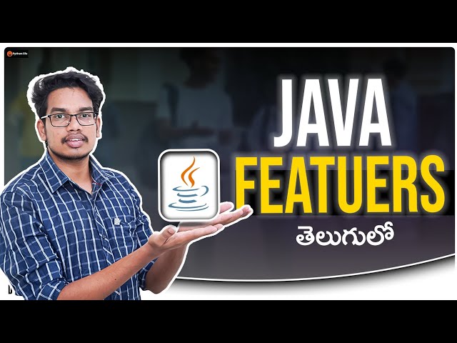 Java Featuers in Telugu