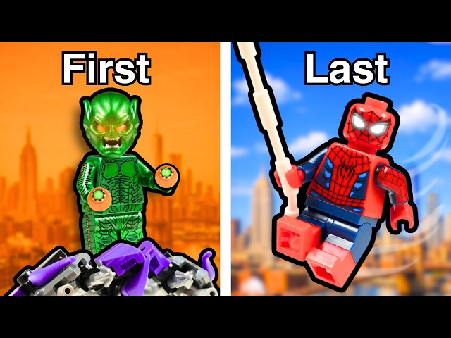 I Built Every Spider-Man Movie in Lego