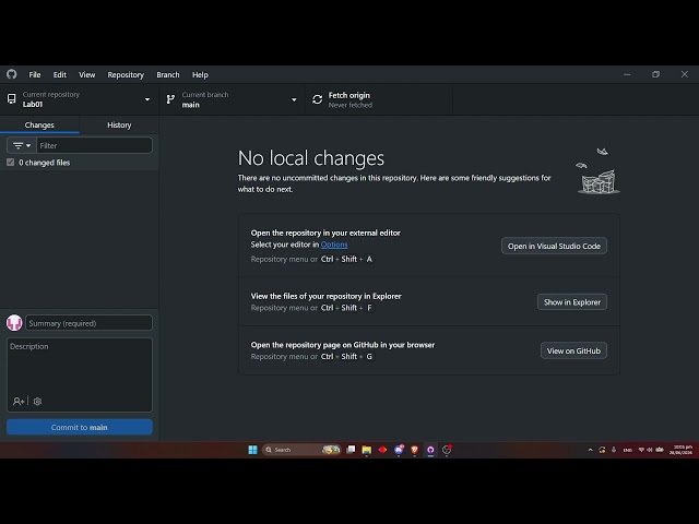 พื้นฐานการใช้ GitHub และ GitHub Desktop