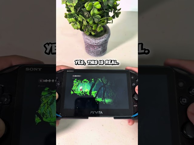 Hollow Knight: Silksong on PS Vita?! 👀🔥#gaming #playstation