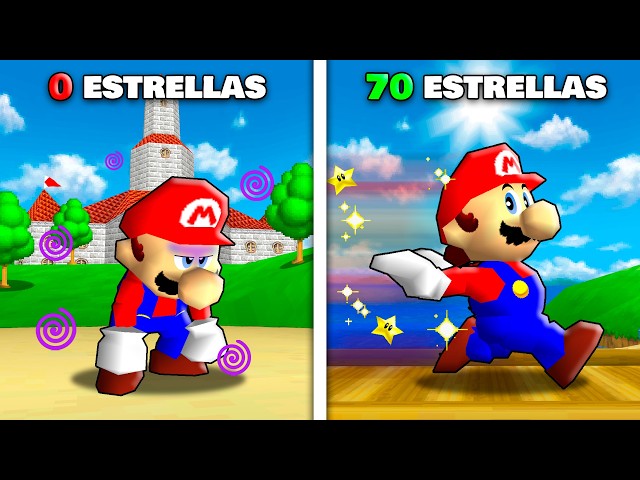MARIO 64 but I get FASTER every STAR