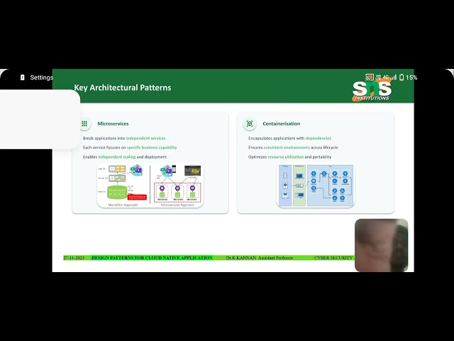 Cloud Native Application|UI/UX|SNS Institutions 