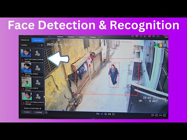 Best AI Camera for Face Detection, People Counting, Line Cross Detection, LPR |  Zenith Technologies