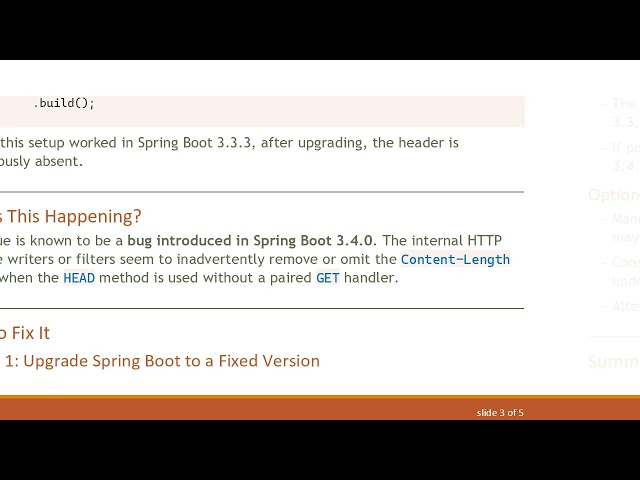 Restoring Content-Length Header in Spring Boot HEAD Responses