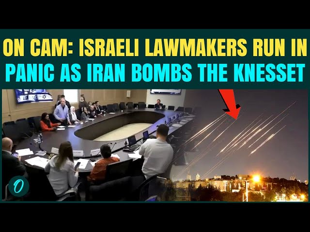 Iran BOMBS Israeli Knesset, Netanyahu’s Office? Israeli Lawmakers FLEE In Panic, Missiles Rain