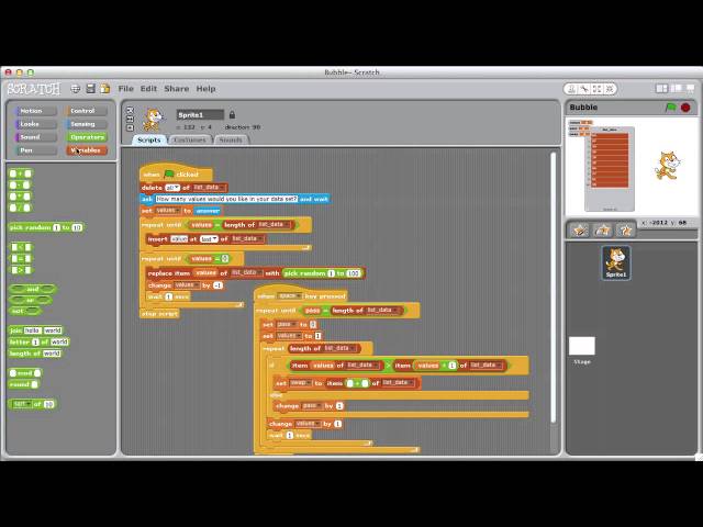 Bubble Sort Algorithm (Part 2)