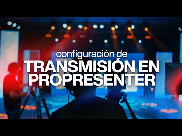 🔴 Cómo TRANSMITIR ProPresenter a OBS con NDI GRATIS | Letras, Biblias, Videos y Audio