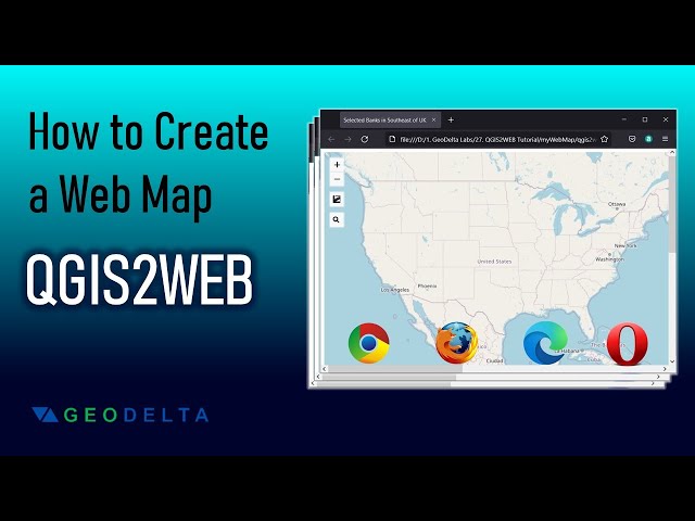Creating a WebMap using QGIS2WEB