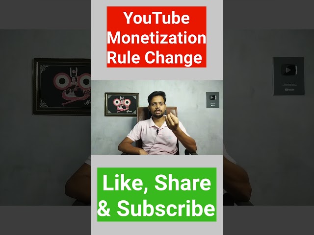 YouTube Monetization 🤑 Rule Changed