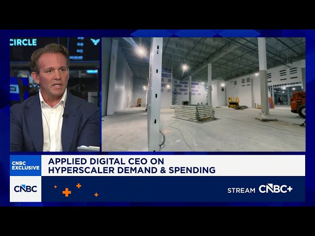 Applied Digital CEO Wes Cummins on AI buildout, hyperscaler demand and spending