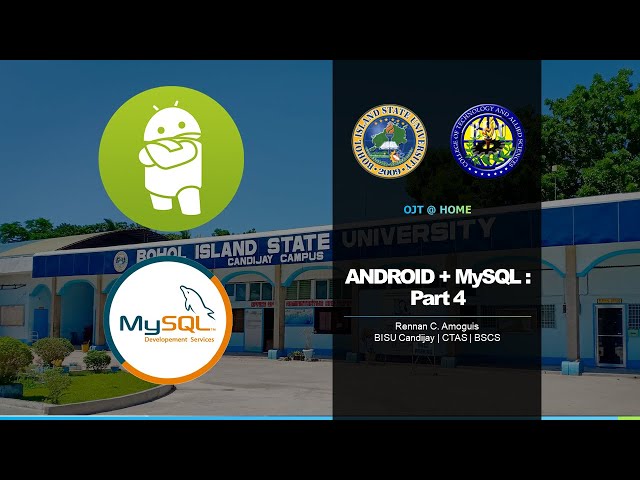 Topic 2 | Android Studio + MySQL Database Part 4 of 5