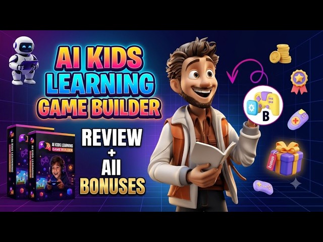 AI Kids Learning Game Builder Review + All Bonuses | Is It WORTH IT? [An Honest Opinion]