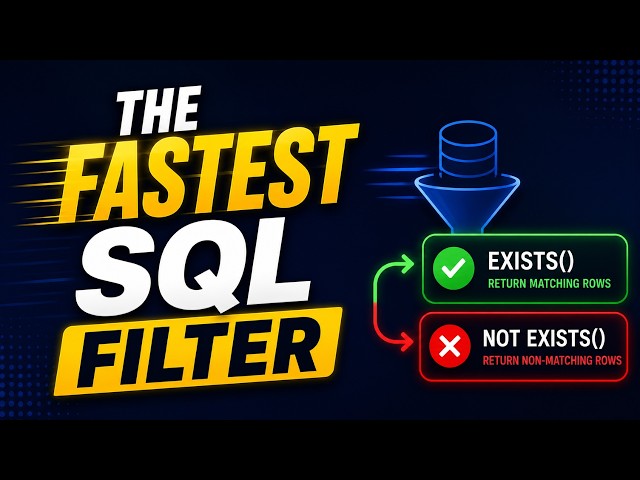EXISTS and NOT EXISTS | Explained with Example