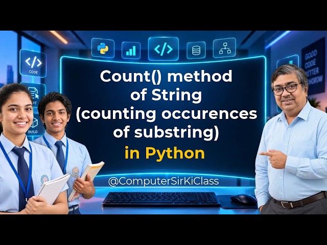 Python String count() Method Explained | Count Characters, Substrings & Occurrences