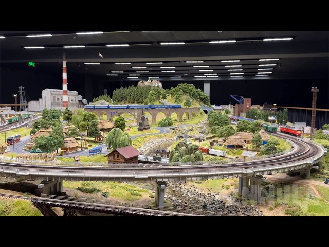 Größte Modelleisenbahn der Ukraine | Rundgang im Miniland UA in H0 | Faszinierende Miniaturwelt