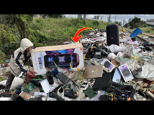 My Lucky 🤑😍 Found JBL PARTYBOX 710 - iPhone 13 Pro Max... From Garbage Dum !!