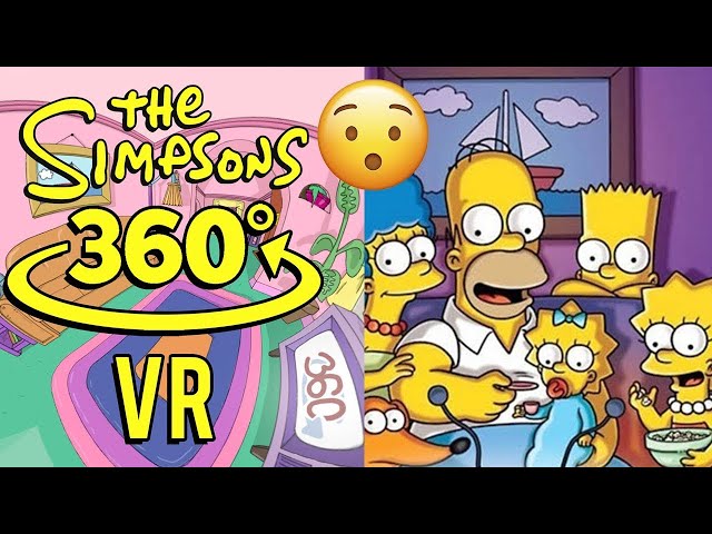 PLANO de CASA de LOS SIMPSONS  RECORRIDO VIRTUAL 360°  LAP1080p