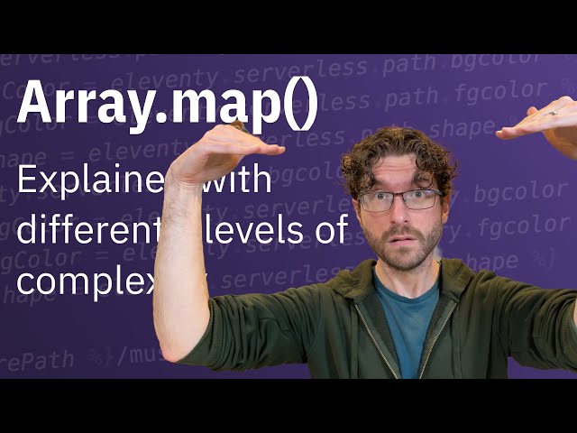 JavaScript Array.map() explained in varying ranges of complexity