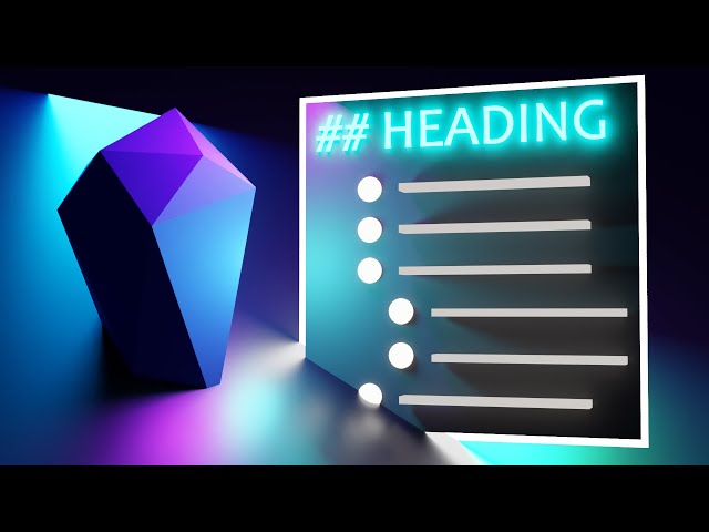 Obsidian - Stop Cutting and Pasting - Use These Easy Tips To Organize Headings and Bullet Points