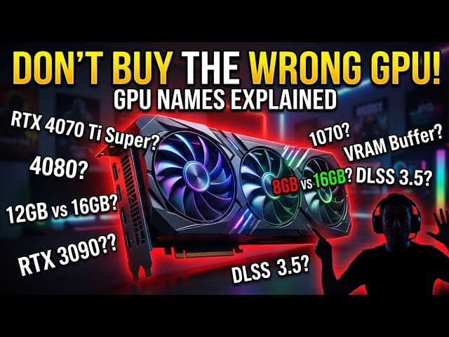 GPU Names Explained in 10 Minutes — Stop Buying the Wrong Graphics Card!