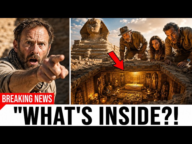 They Found a Hidden Chamber Under the Sphinx — What's Inside SHOCKED the Team