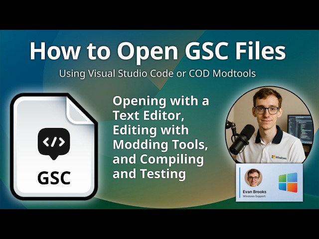 How to Open GSC Files (Call of Duty Game Script)