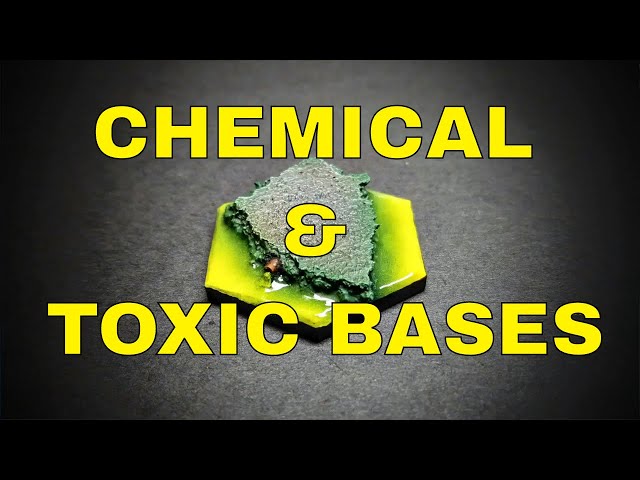 How to Make and Paint Chemical Toxic Bases | Battltetech Basing Tutorial