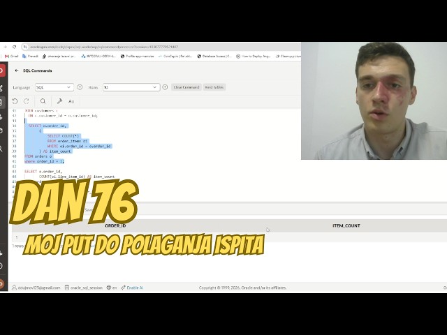 Dan 76: Na putu do polaganja ispita