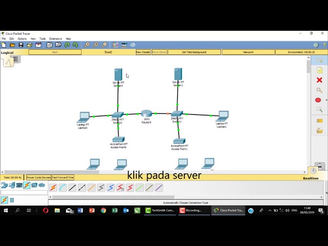 Tutorial jaringan wireless | CISCO PAKET TRACER