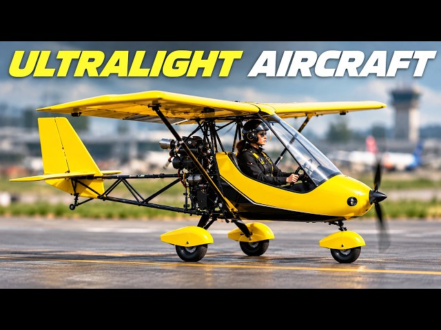 The World's Smallest Ultralight Aircraft Are Terrifyingly Real
