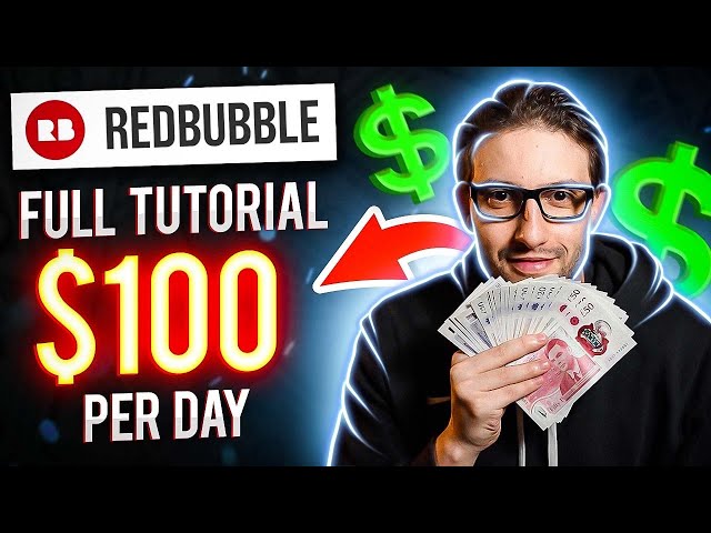 How To Get Sales On Redbubble - Full Research Design & Upload Process Step By Step For Beginners