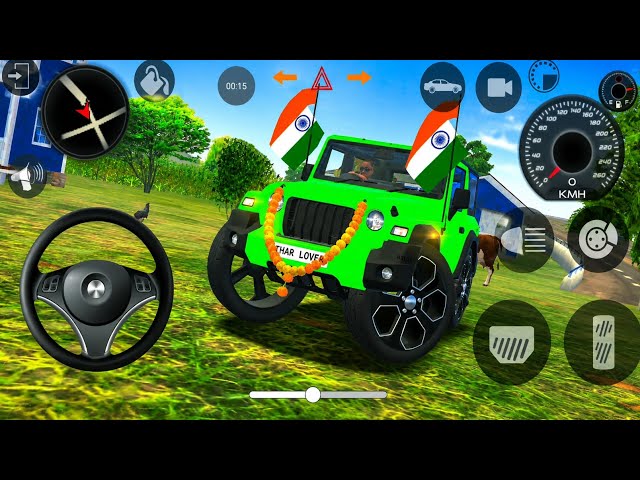Modified Mahindra Thar Car Games: Indian Cars (Gadi Wala Game) - Car Games  Android Gameplay 2026