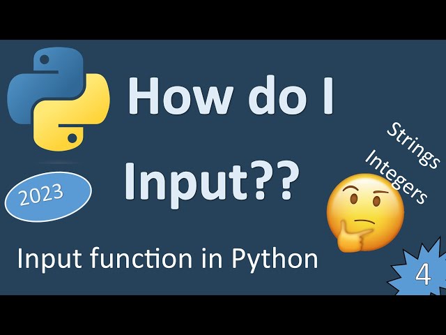 Input function in Python - Episode 4 (Python tutorial in English) with Pycharm | input and output