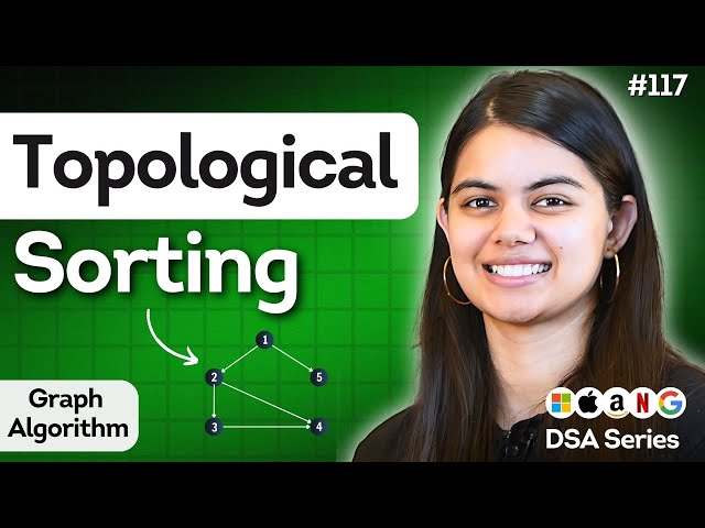 Topological Sorting in Graph | using DFS | Lecture 117