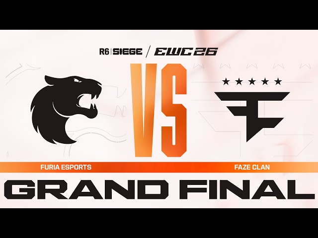 FURIA Esports vs FaZe Clan | R6 Siege at EWC 26 - Grand Final - VOD