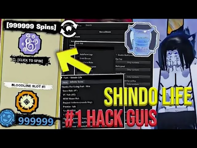 UPDATED Shindo Life Script GUI Hack  Spin Any Bloodline  Auto Farm  PASTEBIN 2025