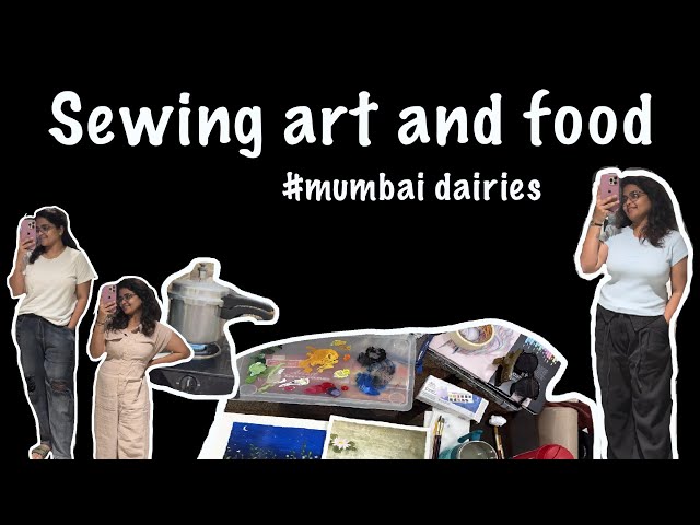 Week full of sewing art and good food #designdiary #minivlog #fashiondesigner #vlogging 