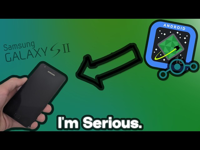 Installing Android 16 on the Galaxy S2!