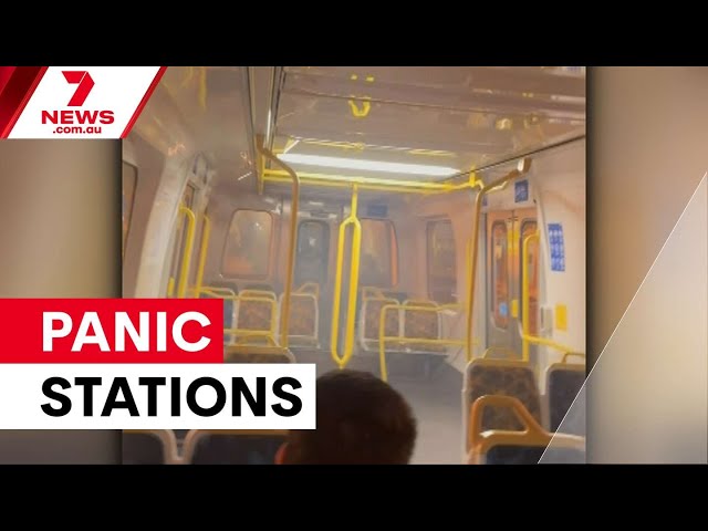 Carriage chaos: What caused ageing train to explode during evening commute | 7NEWS